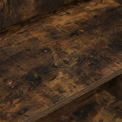 Wooden Bookcase with Open Shelves and Quality Craftsmanship