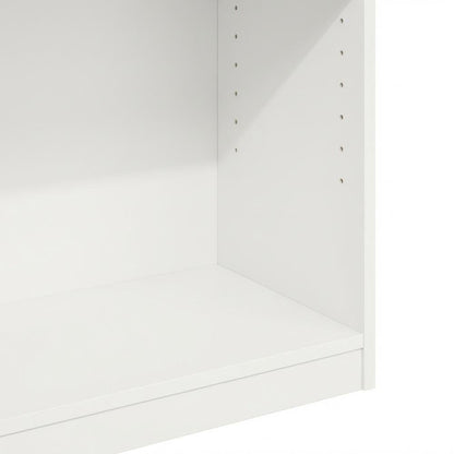 Wooden Bookcase with Adjustable Shelves for Home Office Storage