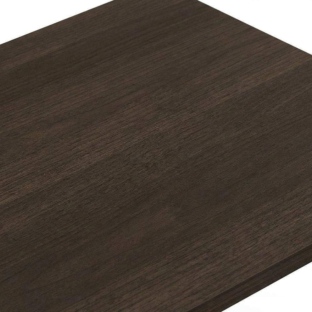 Columbia Walnut A Frame Computer Desk with Modern Style and Stable Frame