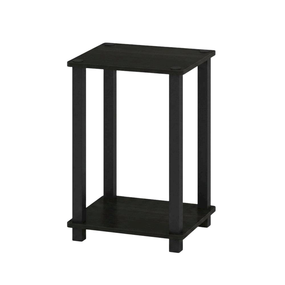 Small Espresso/Black End Table for Compact Living Spaces