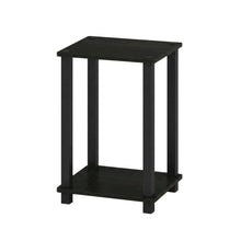 Small Espresso/Black End Table for Compact Living Spaces