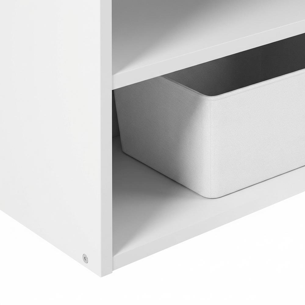 Wooden bookcase with simple design for home or office storage