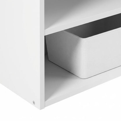 Wooden bookcase with simple design for home or office storage