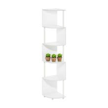 Wooden bookcase with open storage design for home or office use