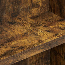 Contemporary Wooden Bookcase with Engineered Wood Finish for Living Room Display