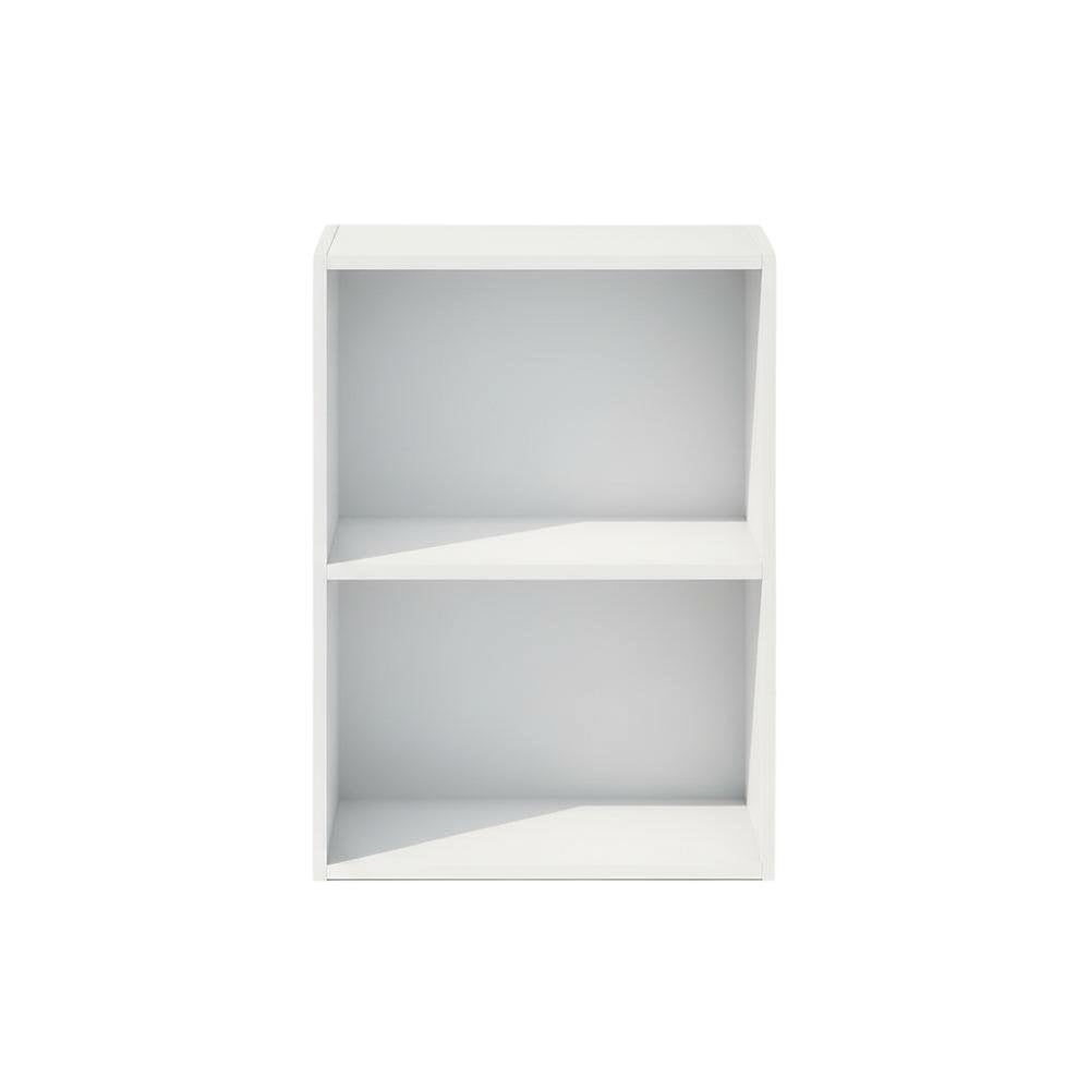 Wooden 2-Tier Open Shelf Closet and Clothing Storage Organizer, multipurpose use