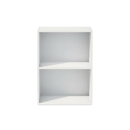Wooden 2-Tier Open Shelf Closet and Clothing Storage Organizer, multipurpose use