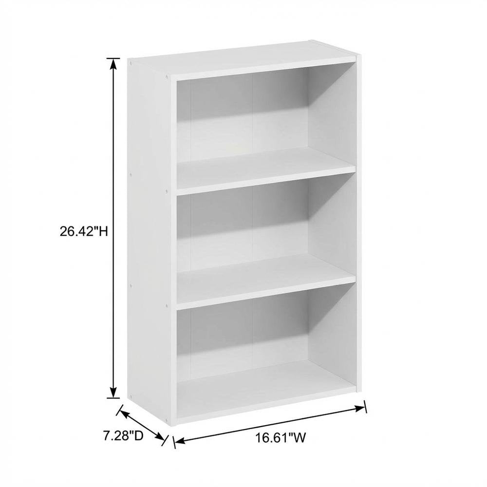 Wooden Bookcase in Finish for Living Room Storage