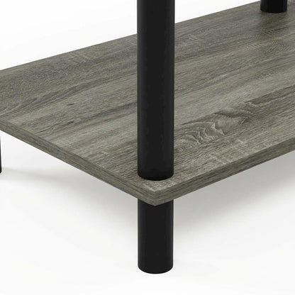 Wooden TV stand for 80 inch TVs with modern design and sturdy build
