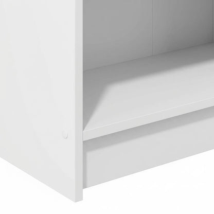 Wooden Bookcase in Finish for Living Room Storage