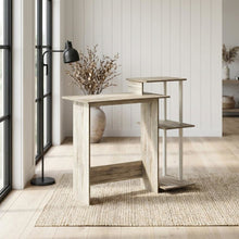 White Laptop Desk for Home Office - Compact Workspace Office Furniture