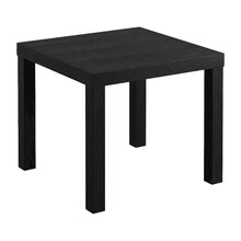 Black Square Coffee Table with Minimalist Design and Lightweight Frame