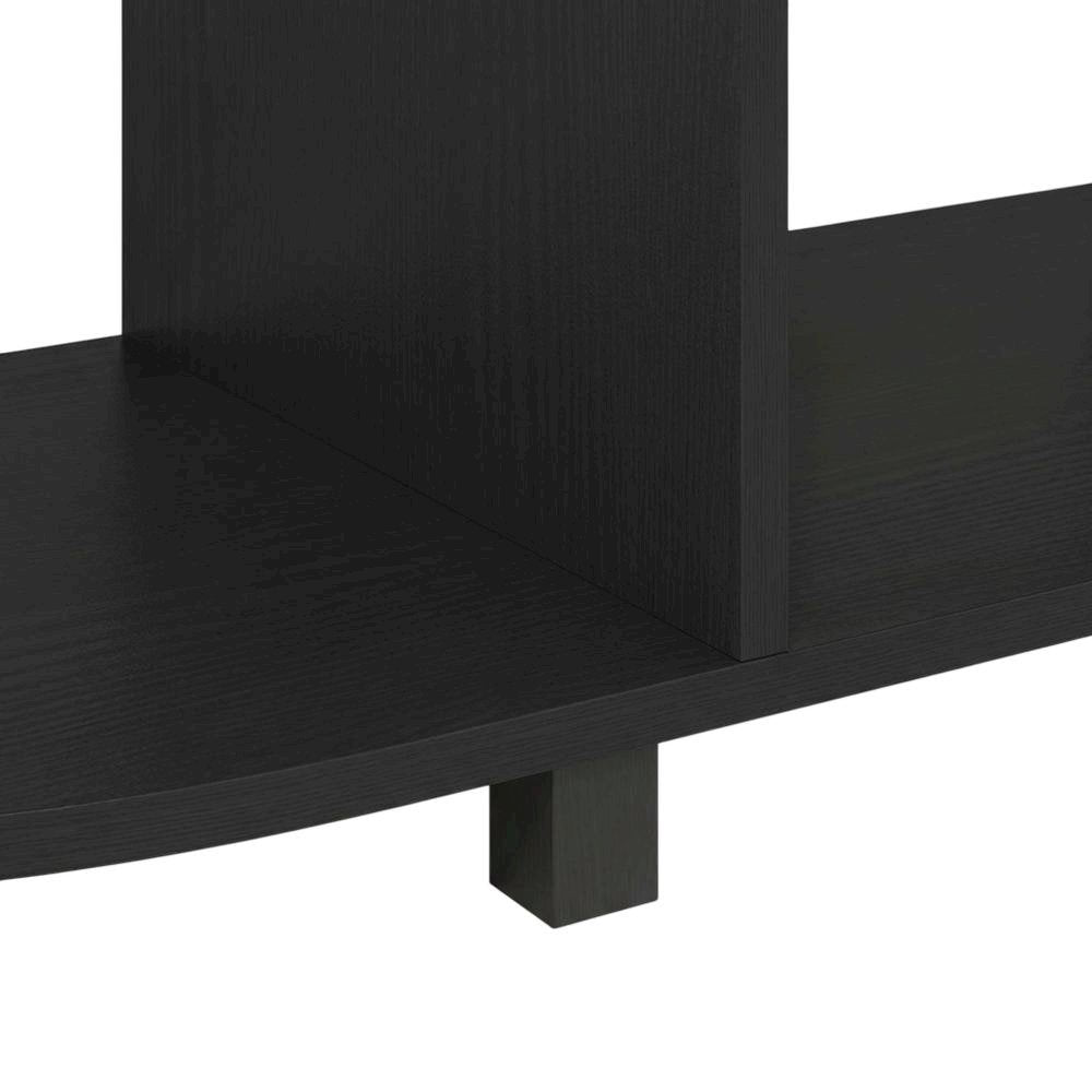 Entertainment Center Stand, Fireplace, TVs up to 55 Inch, Brown Finish