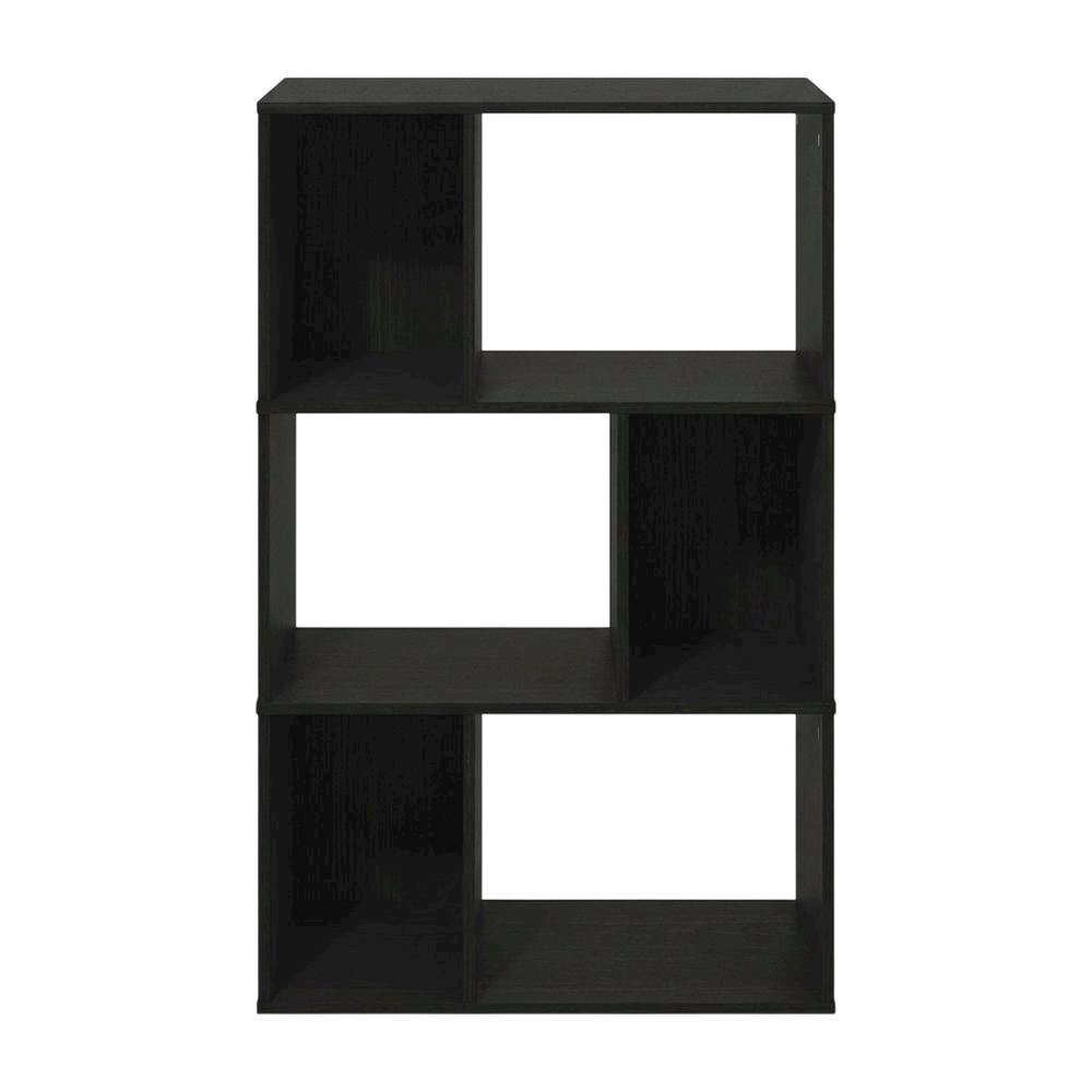 Wooden bookcase with simple design for home or office storage