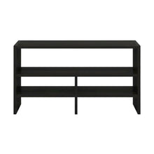 Espresso Desk Top Organizing Shelf with Sturdy Wood Construction