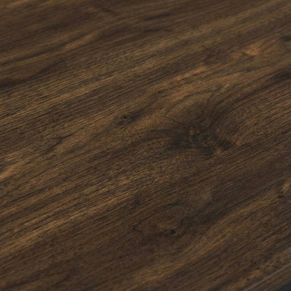 Wooden Study Desk In Columbia Walnut Finish For Home Office Use
