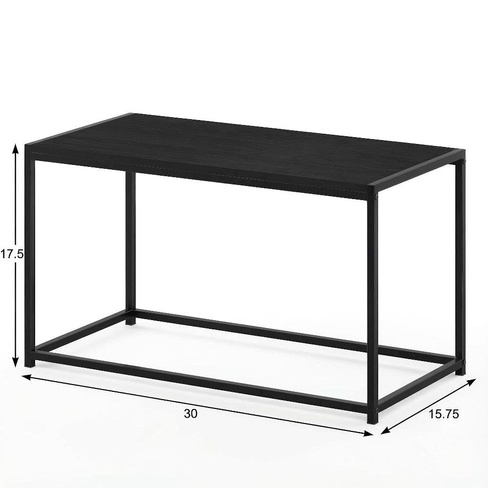 Americano Modern Coffee Table with Storage Shelf and Compact Design