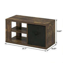 Amber Pine Coffee Table with Sturdy Wood Frame and Stylish Side Surface