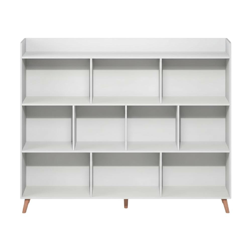 Bookshelf with Engineered Wood Finish for Home Office and Living Room