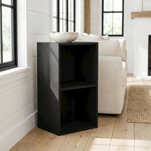 Wood Bookcase with Multiple Shelves for Storage and Display