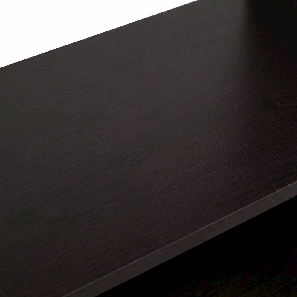 Wooden bookcase with open shelves for versatile storage
