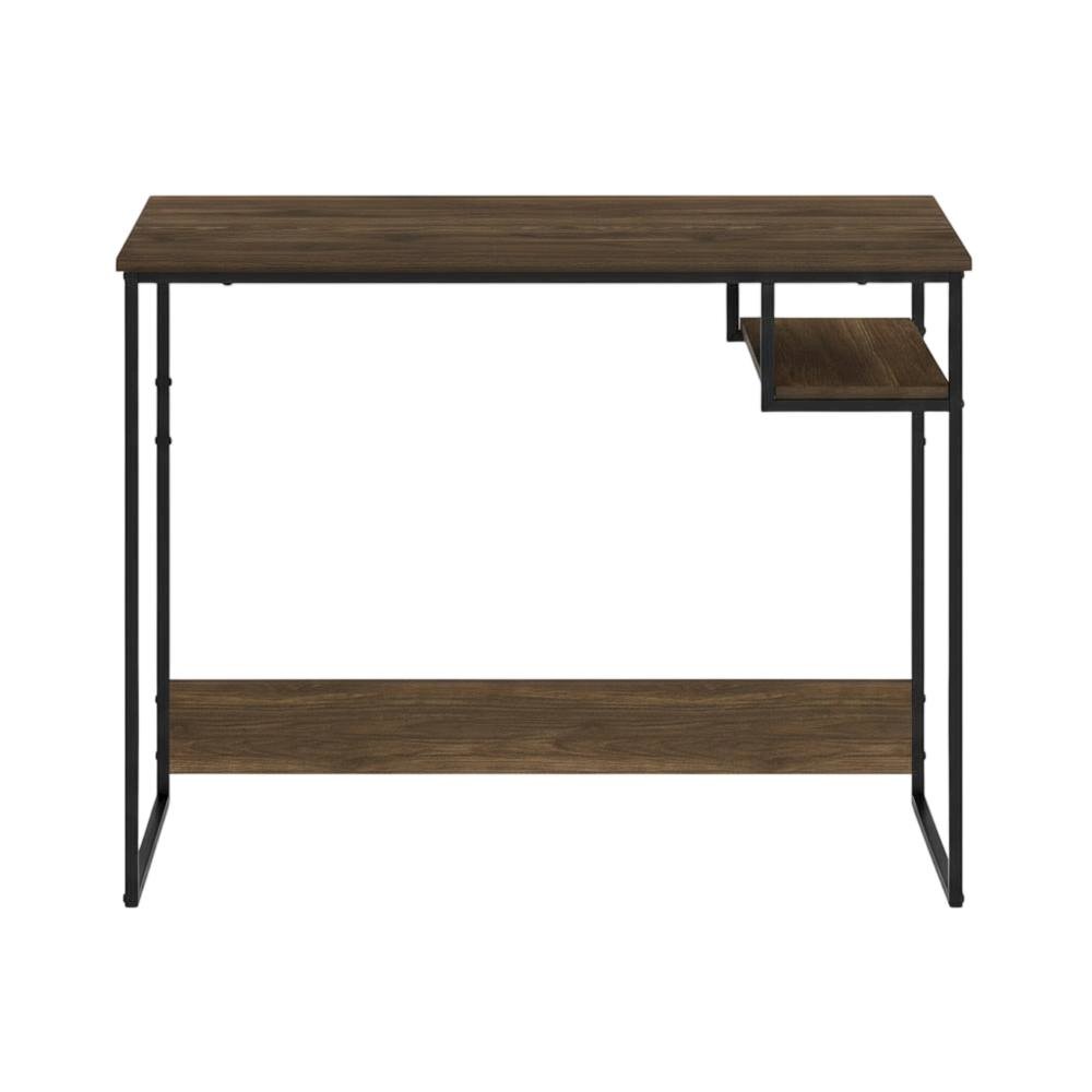 Wooden Study Desk In Columbia Walnut Finish For Home Office Use