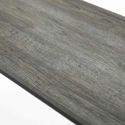 Modern French Oak Grey Study Desk With Sleek Workspace Design