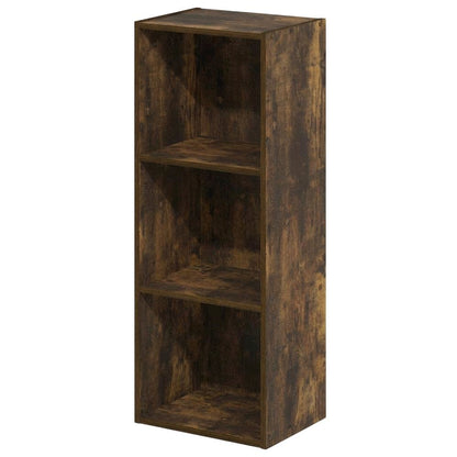 Wooden Bookcase with Adjustable Shelves and Durable Design