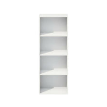 Wood 4-Tier Open Shelf Closet and Clothing Storage Organizer