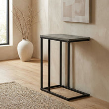 French Oak Grey, Side Table, Quality Build, Durable Wood Frame