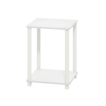 White End Table with Modern Design and Sturdy Construction
