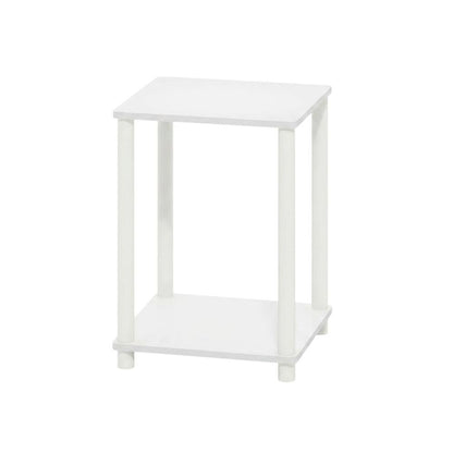 White End Table with Modern Design and Sturdy Construction