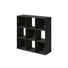 Wood Bookcase with Open Shelving for Living Room Storage