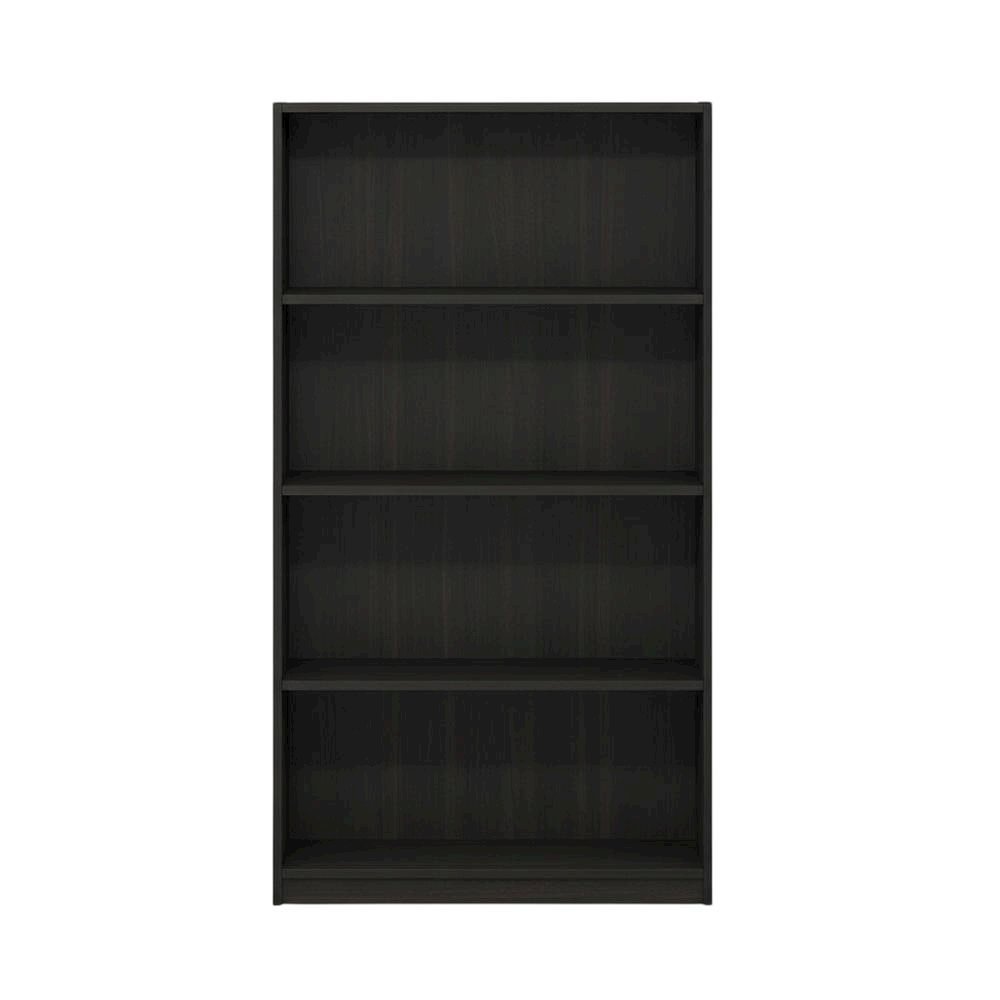 Wooden bookcase with sleek design, sturdy construction, and versatile storage