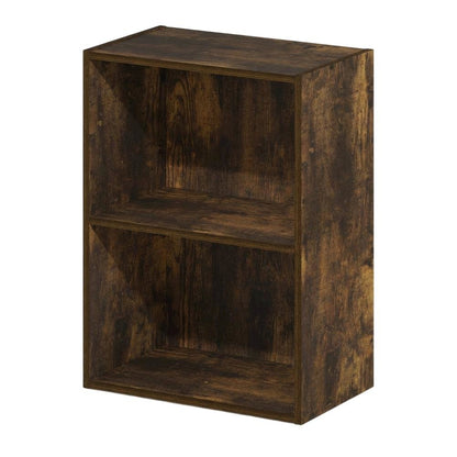 Wooden bookcase with sleek design for home or office storage