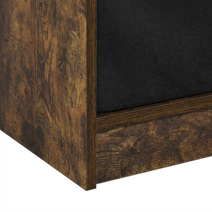 Wooden Bookcase with Open Shelving for Home or Office Storage