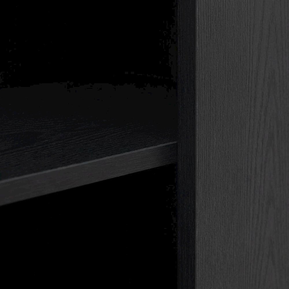 Blackwood 3-Tier Open Shelf Bookcase with Sturdy Wood Construction