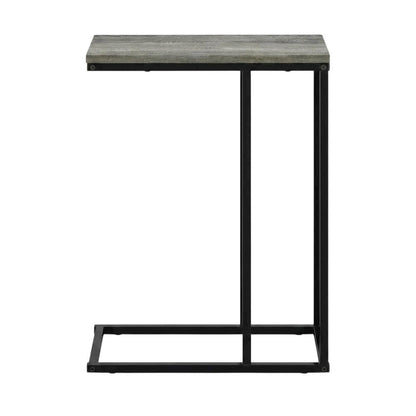 French Oak Grey, Side Table, Quality Build, Durable Wood Frame