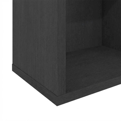 Wooden bookcase with modern design for home or office storage