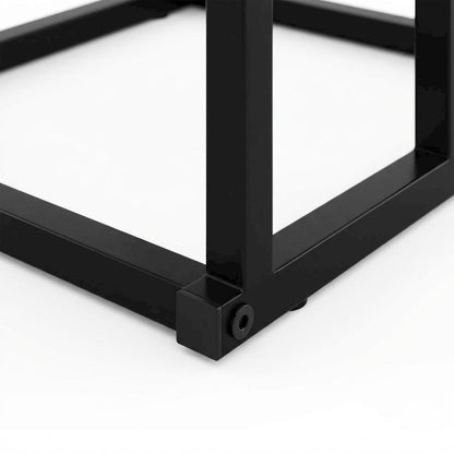 French Oak Grey, Side Table, Quality Build, Durable Wood Frame