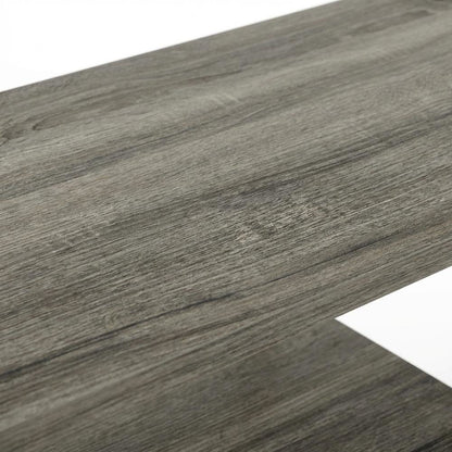 Wood TV stand for 55-inch screens with modern design and durable construction