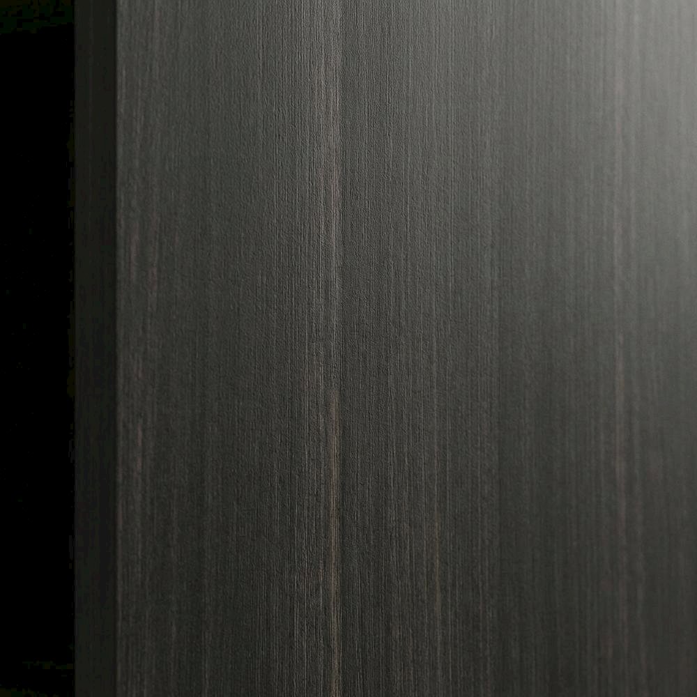 Wood Bookcase in Warm Brown Finish with Sturdy Design for Home Storage