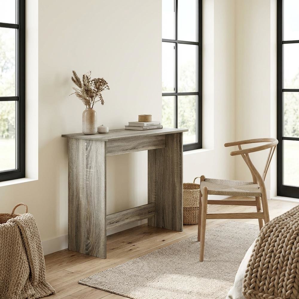 Sonoma Oak Study Table with Compact Design and Durable Construction
