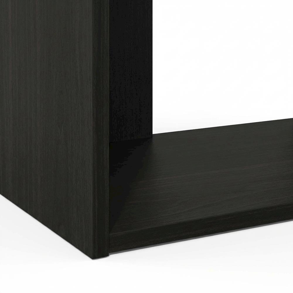 Wooden bookcase with sleek design for organized storage