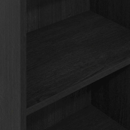 Blackwood 4-Tier Open Shelf Bookcase with Sturdy Wooden Construction