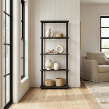 Wood bookcase with sleek design, durable construction, ideal for modern home