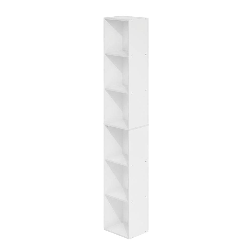 Wooden bookcase with classic design, sturdy construction for home, office