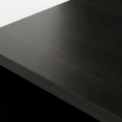 Wooden bookcase with a sleek design, durable construction, and open shelving