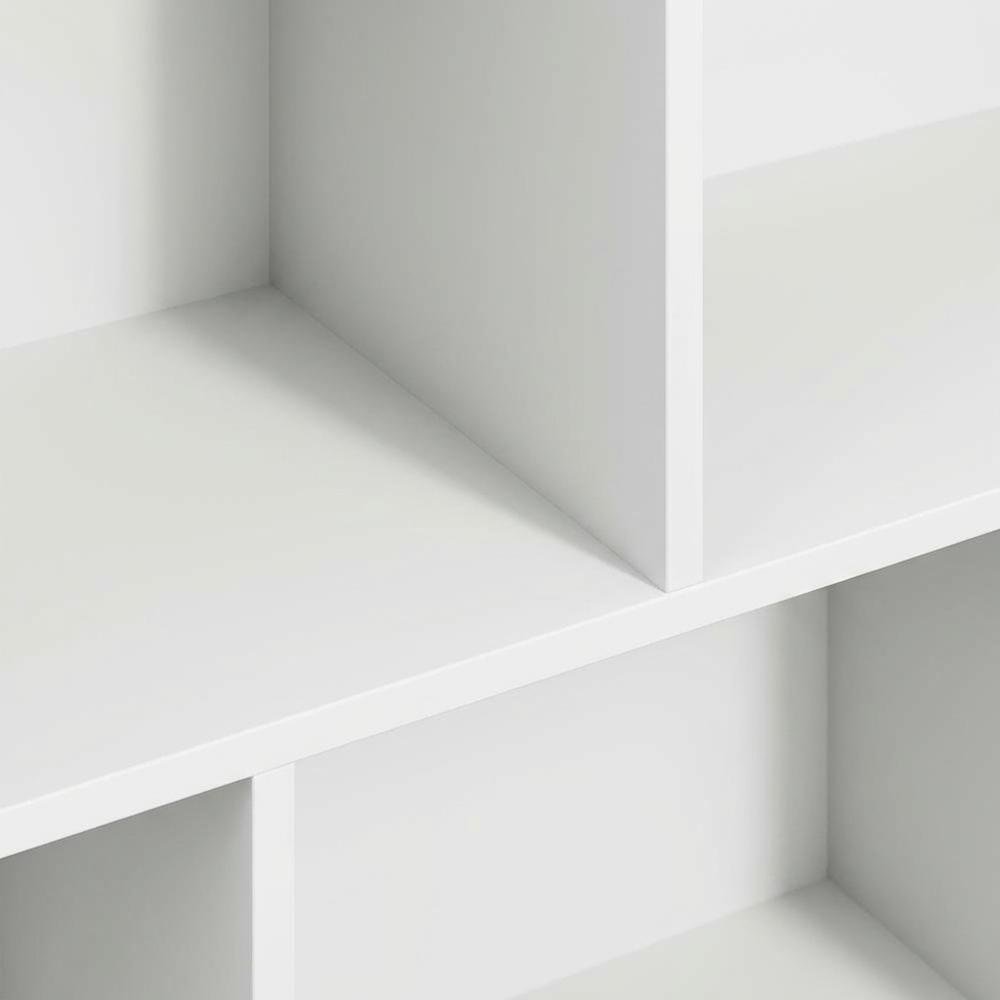Bookshelf with Engineered Wood Finish for Home Office and Living Room