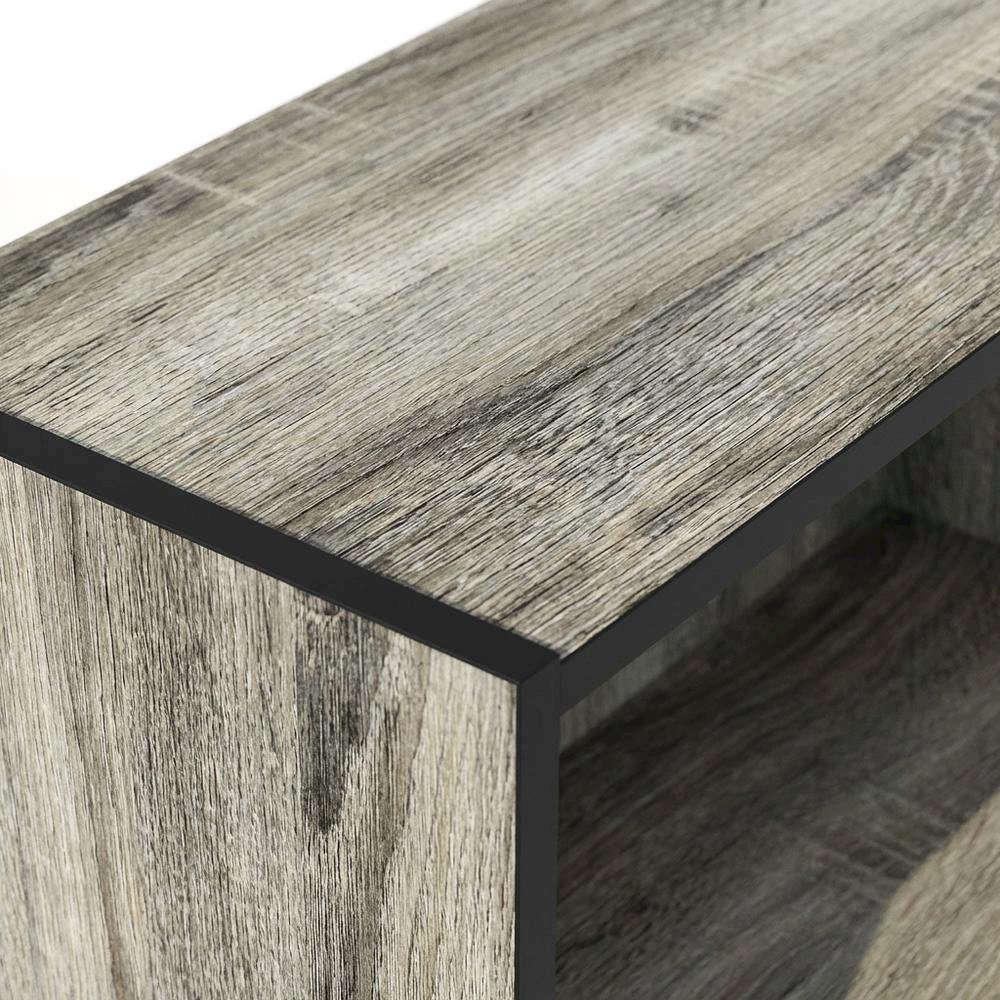 Wooden bookcase with simple design for home or office storage